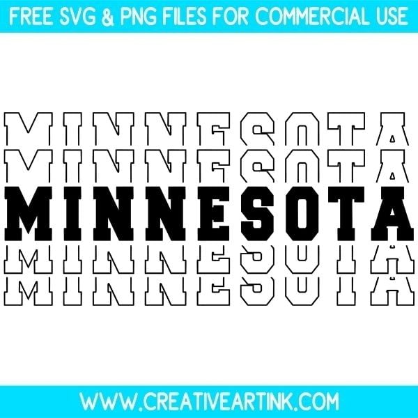 Minnesota SVG Cut & PNG Images Free Download