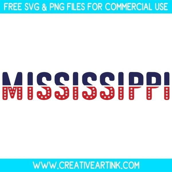 Mississippi SVG & PNG Images Free Download
