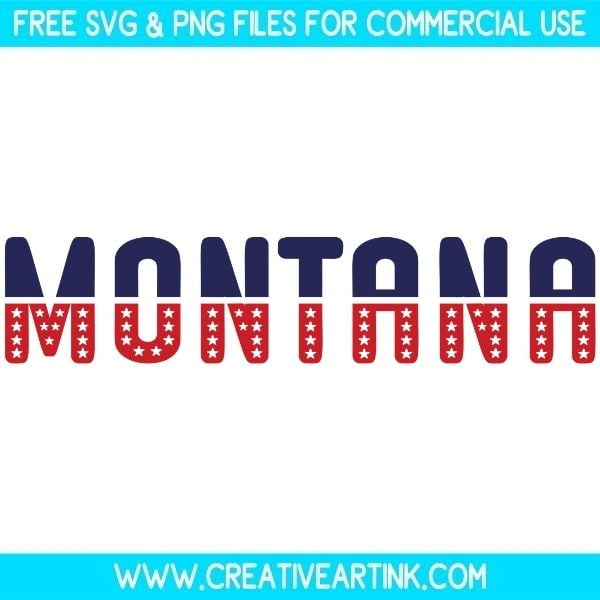 Montana SVG & PNG Images Free Download