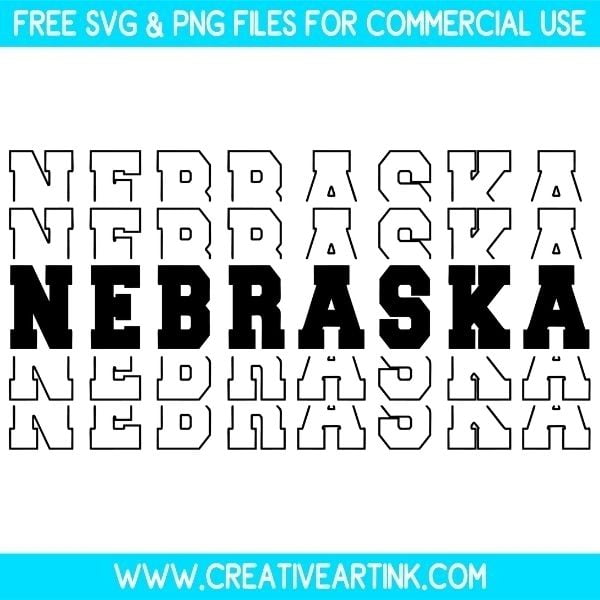 Nebraska SVG Cut & PNG Images Free Download