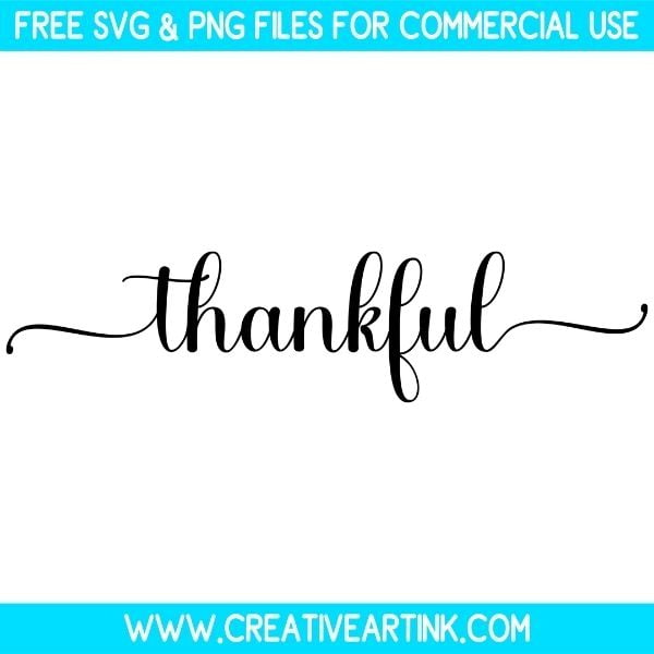Thankful SVG & PNG Clipart Images Free Download
