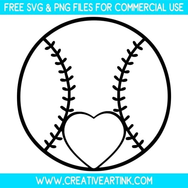 Baseball Monogram Free SVG & PNG Images Download