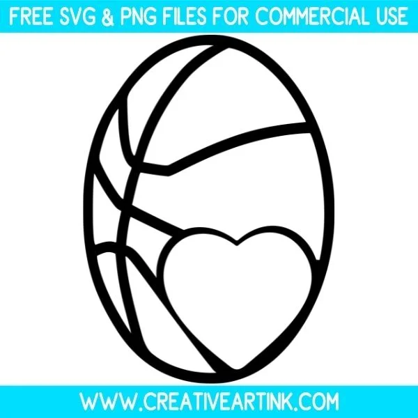 Basketball Monogram Free SVG & PNG Images Download
