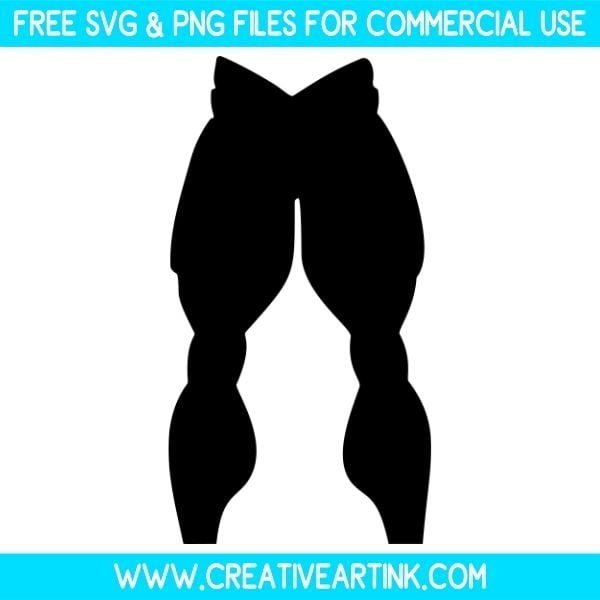 Body Builder Legs Free SVG & PNG Images Download