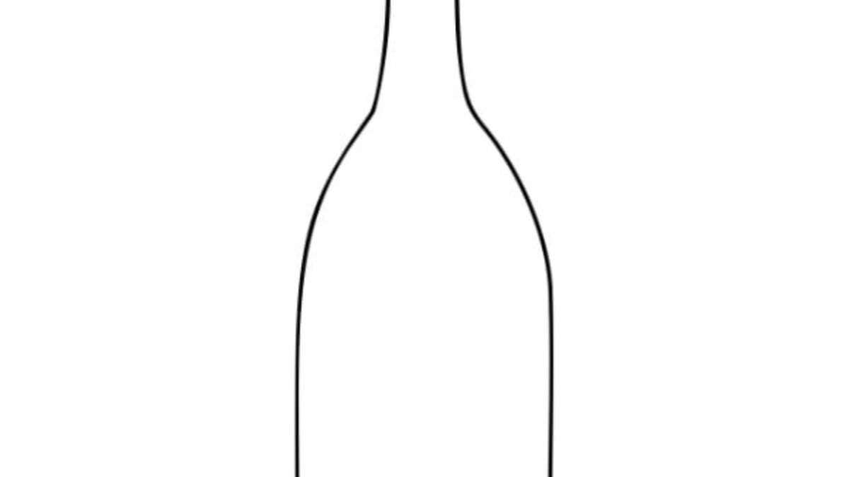 Beer Bottle Outline SVG - Free SVG | Creativeartink beer-bottle-outline-svg-free-svg-creativeartink