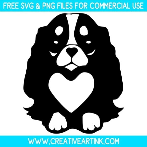 Cavalier King Charles Spaniel Free SVG & PNG Download