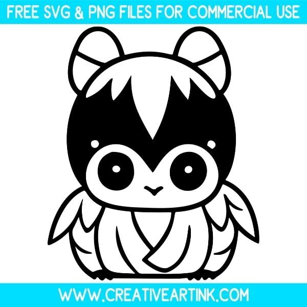 Cute Bat Free SVG & PNG Images Download