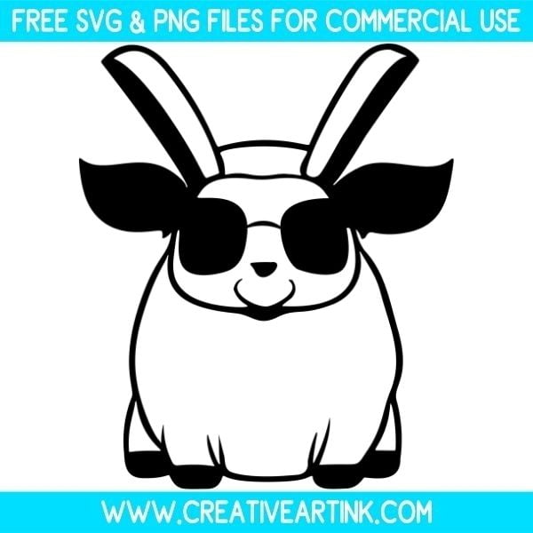 Cute Goat Outline Free SVG & PNG Images Download