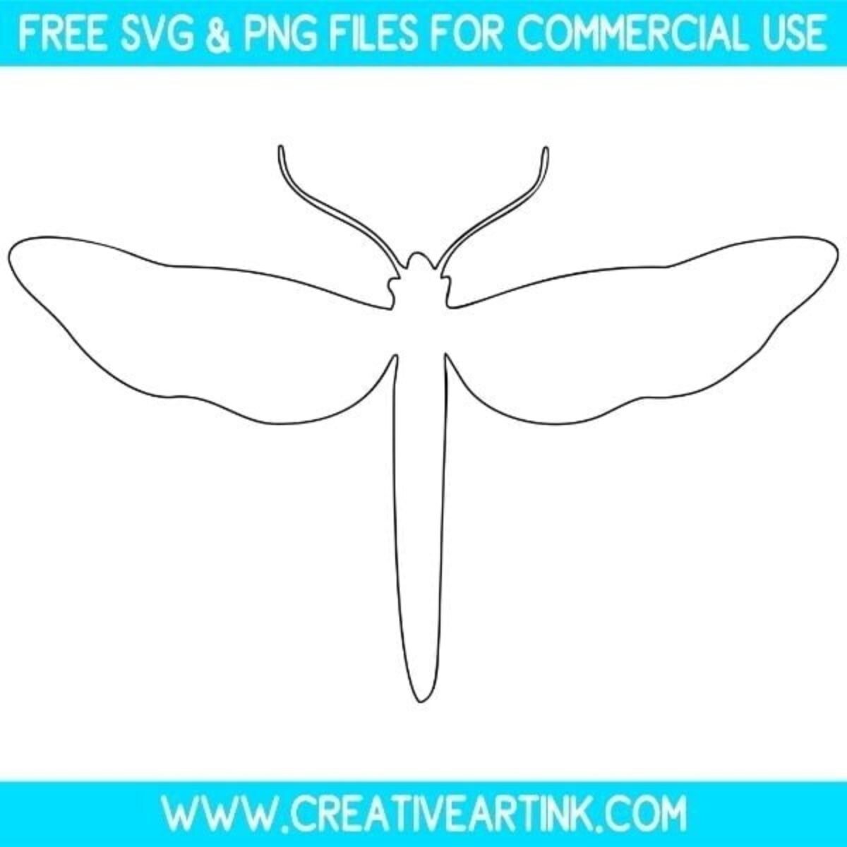 Dragonfly Template #2 SVG - Free SVG | Creativeartink dragonfly-template-2-svg-free-svg-creativeartink