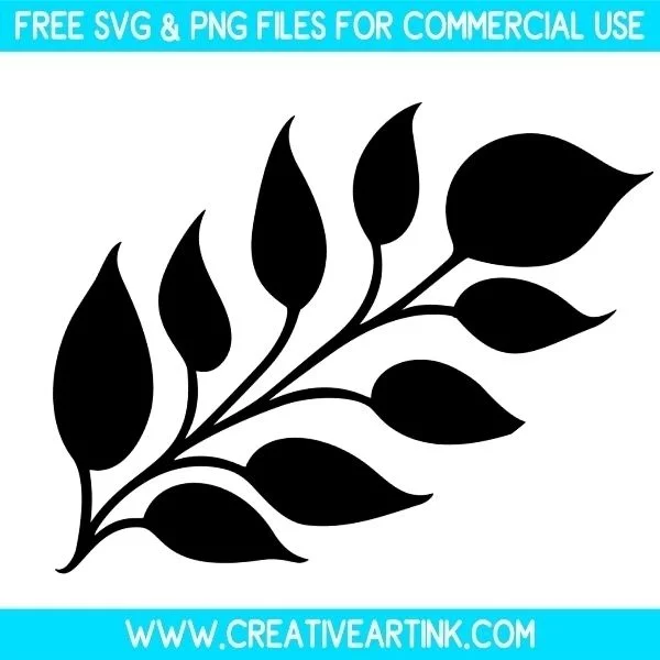 Leaves Border Free SVG & PNG Images Download