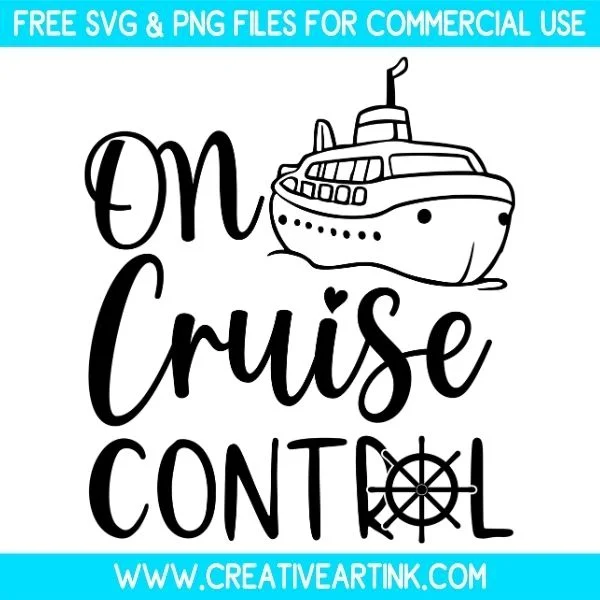 On Cruise Control Free SVG & PNG Images Download