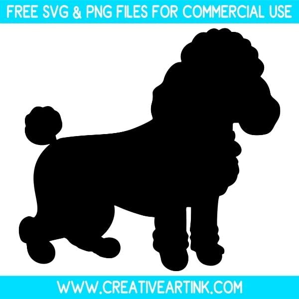 Poodle Silhouette SVG & PNG Images Free Download