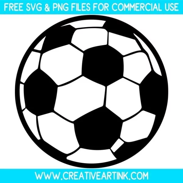 Soccer Ball Free SVG & PNG Images Download