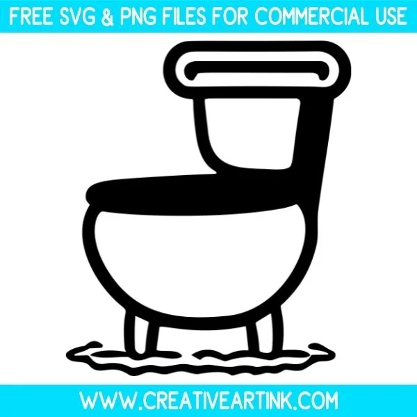 Toilet Commode Free SVG & PNG Images Download