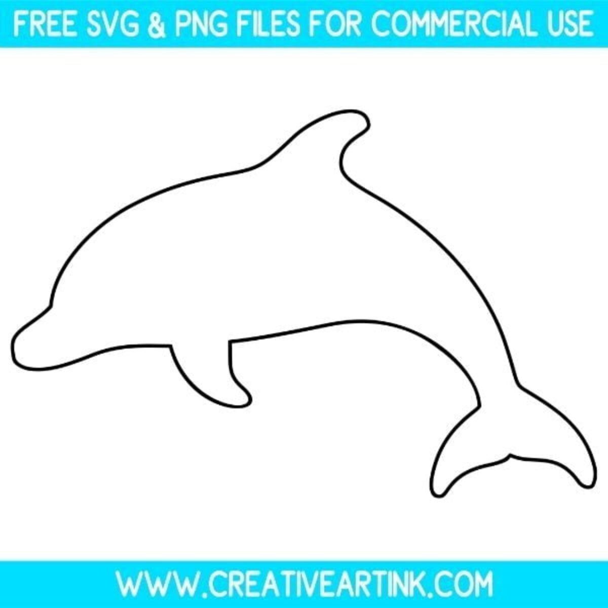 dolphin-template-svg-free-svg-creativeartink
