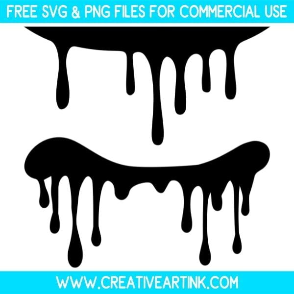 Dripping Free SVG & PNG Clipart Images Download