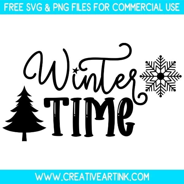 Winter Time Free SVG & PNG Images Download