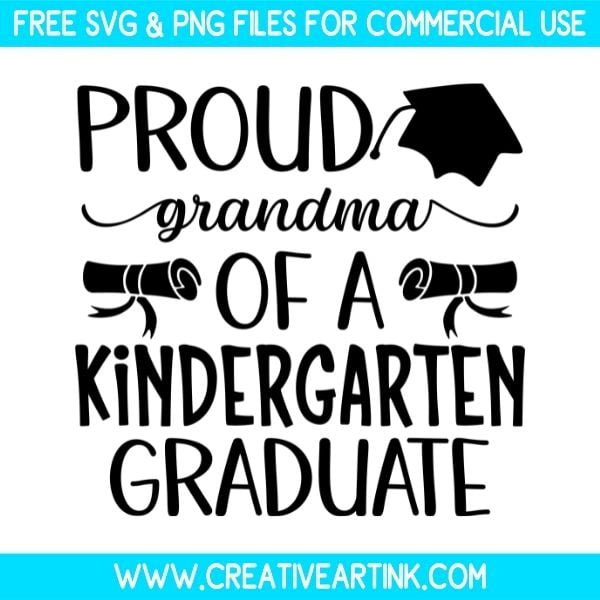 Proud Grandma Of A Kindergarten Graduate