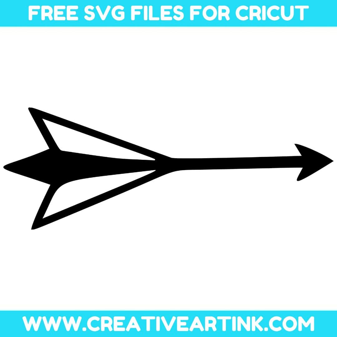Simple Arrow SVG cut file for cricut