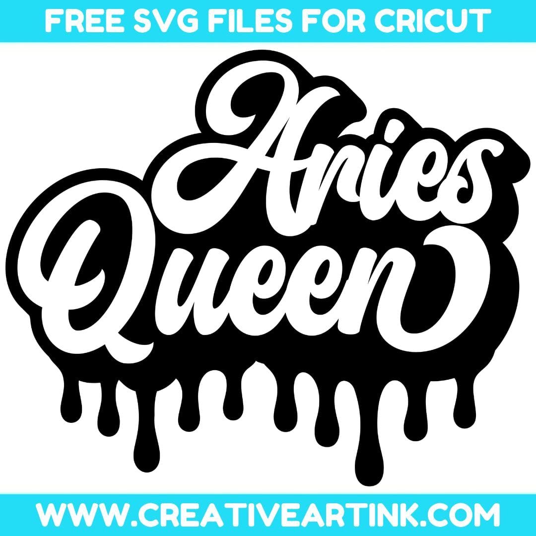 Aries Queen SVG cut file for cricut
