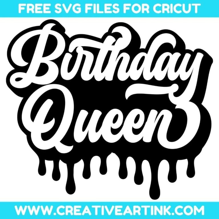 Birthday Queen SVG cut file for cricut