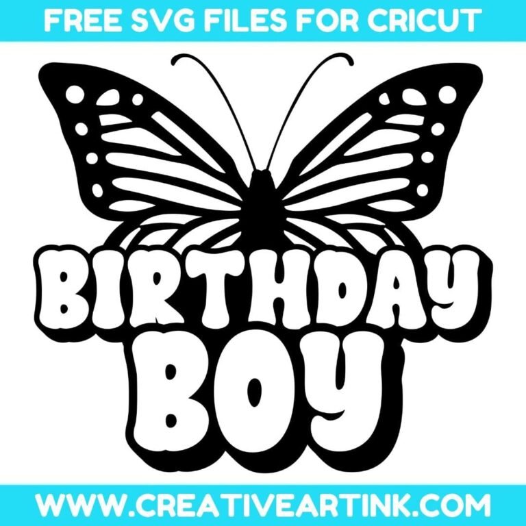 Birthday Boy SVG cut file for cricut