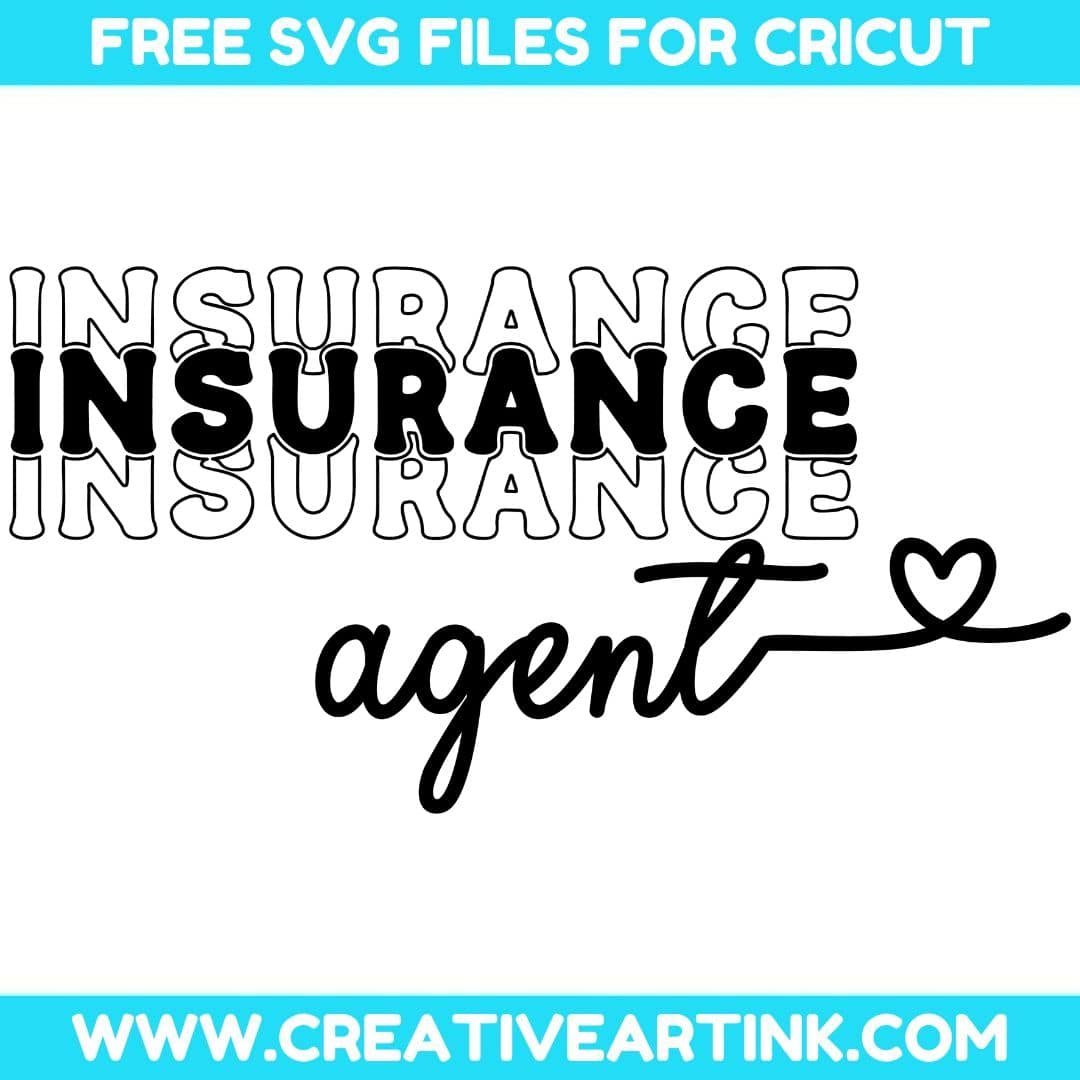 Insurance Agent SVG cut file for cricut