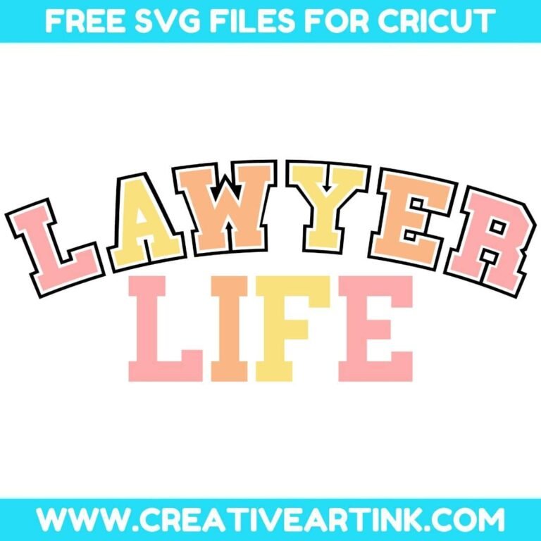 Lawyer Life SVG cut file for cricut
