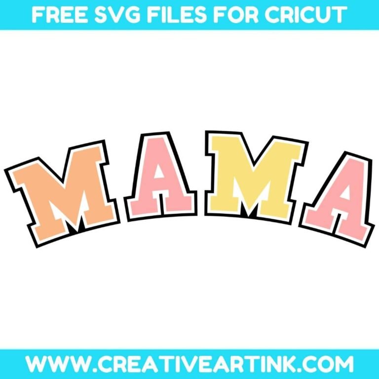 Mama SVG cut file for cricut