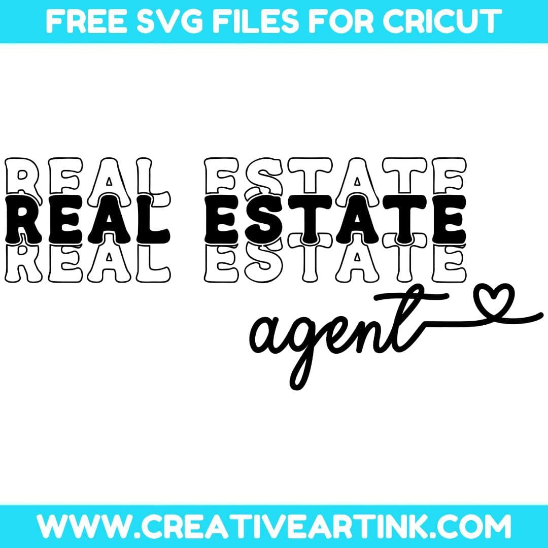 Real Estate Agent SVG cut file for cricut