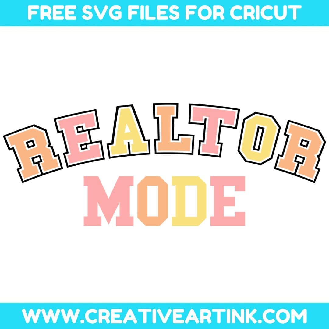 Realtor Mode SVG cut file for cricut