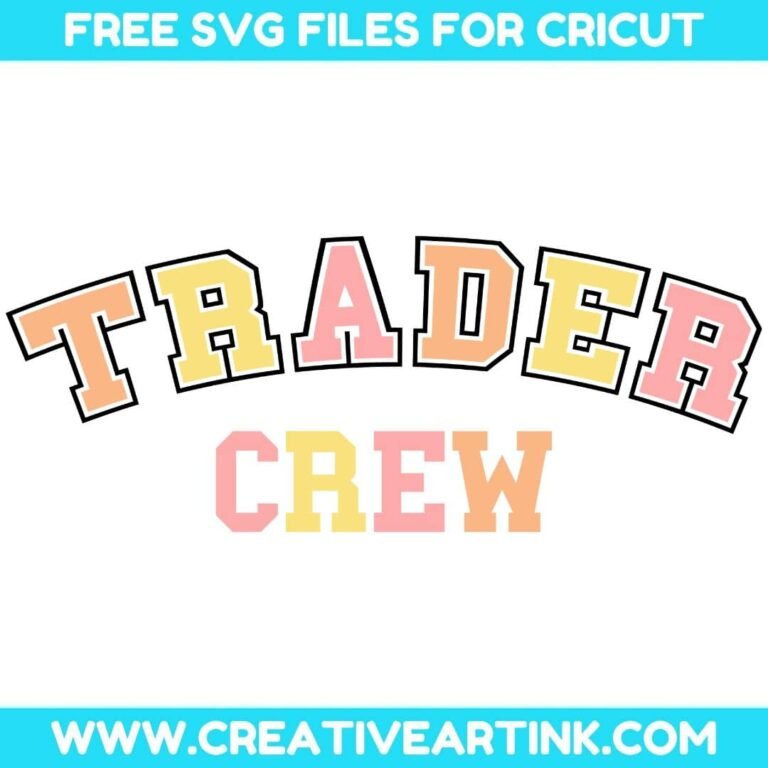 Trader Crew SVG cut file for cricut