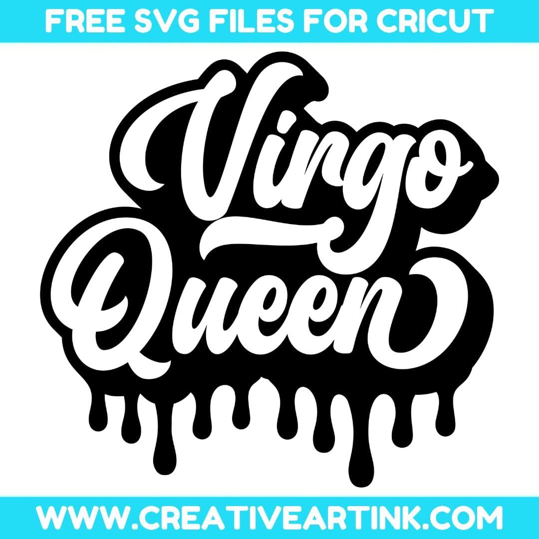Virgo Queen SVG cut file for cricut