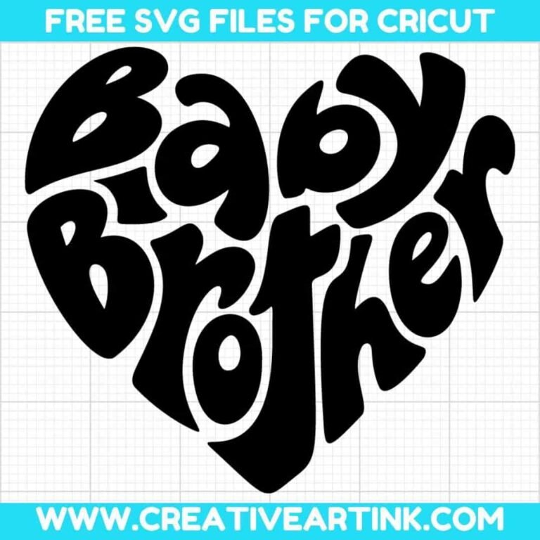 Baby Brother SVG cut file for cricut