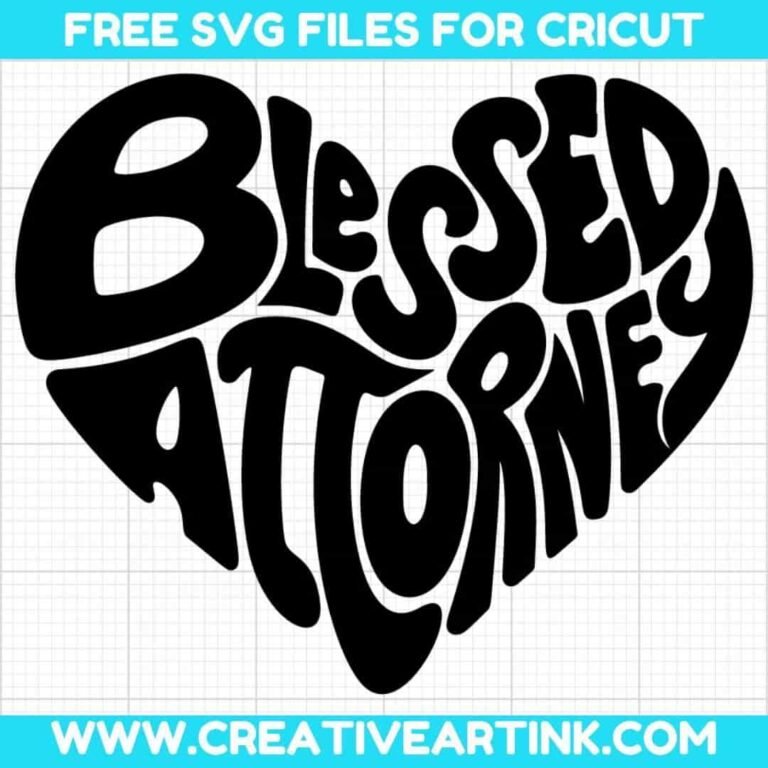 Blessed Attorney SVG cut file for cricut