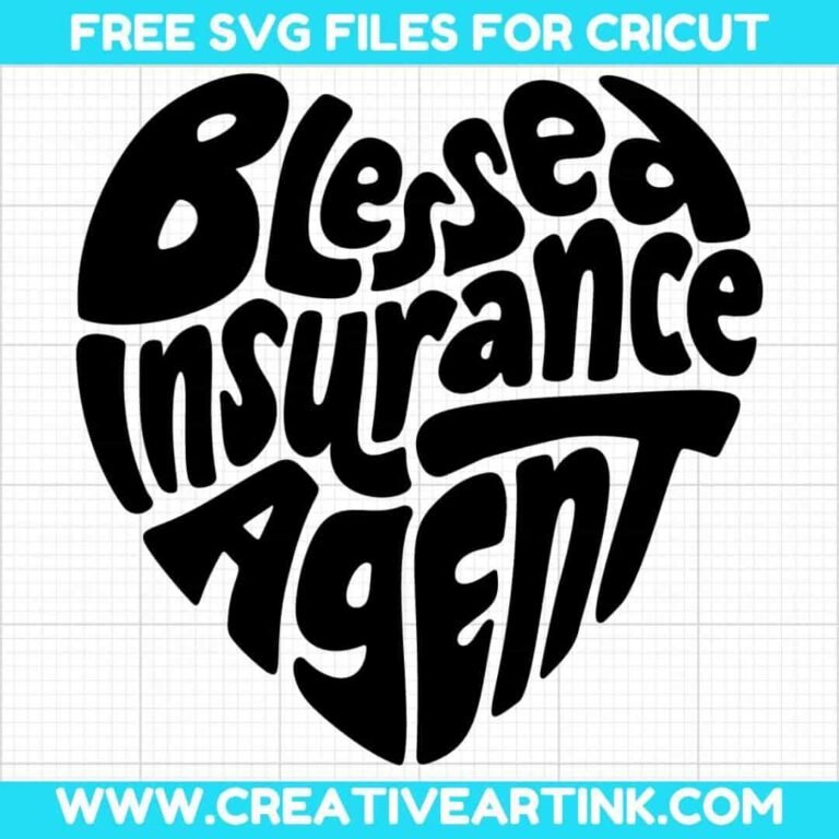Blessed Insurance Agent SVG cut file for cricut