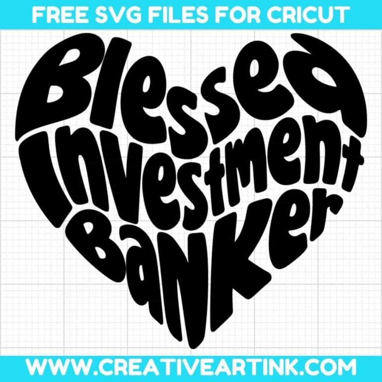 Blessed Investment Banker SVG cut file for cricut
