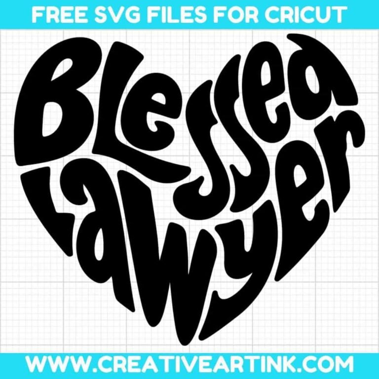Blessed Lawyer SVG cut file for cricut