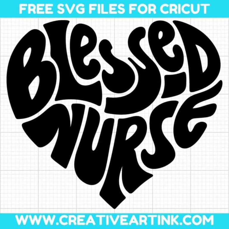 Blessed Nurse SVG cut file for cricut