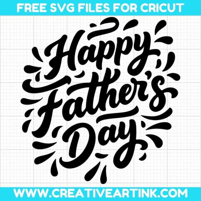 Happy Father's Day SVG cut file for cricut