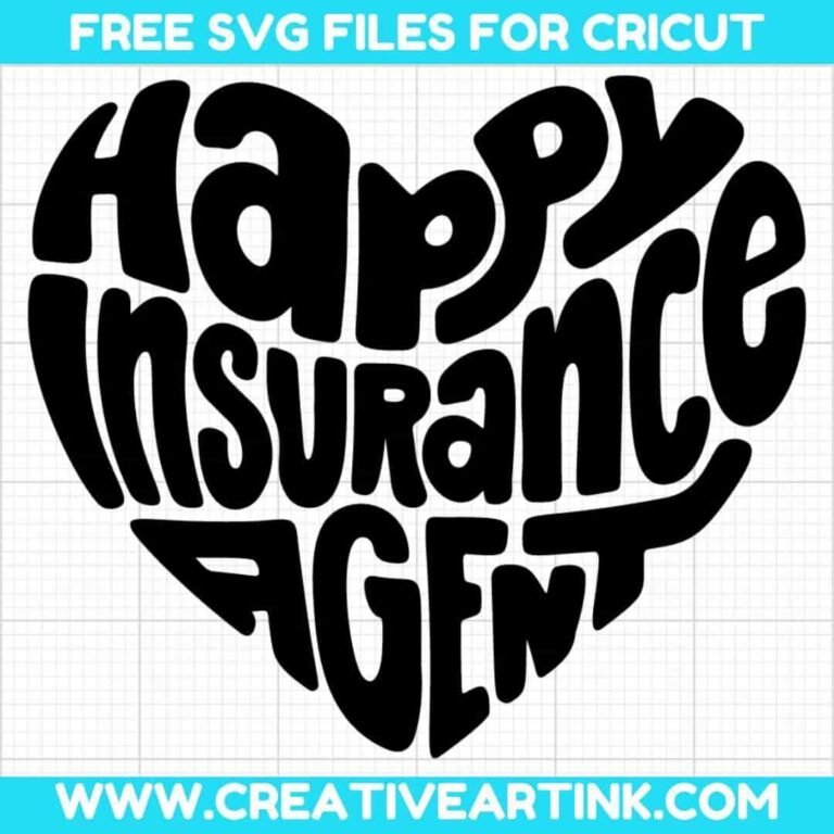 Happy Insurance Agent SVG cut file for cricut