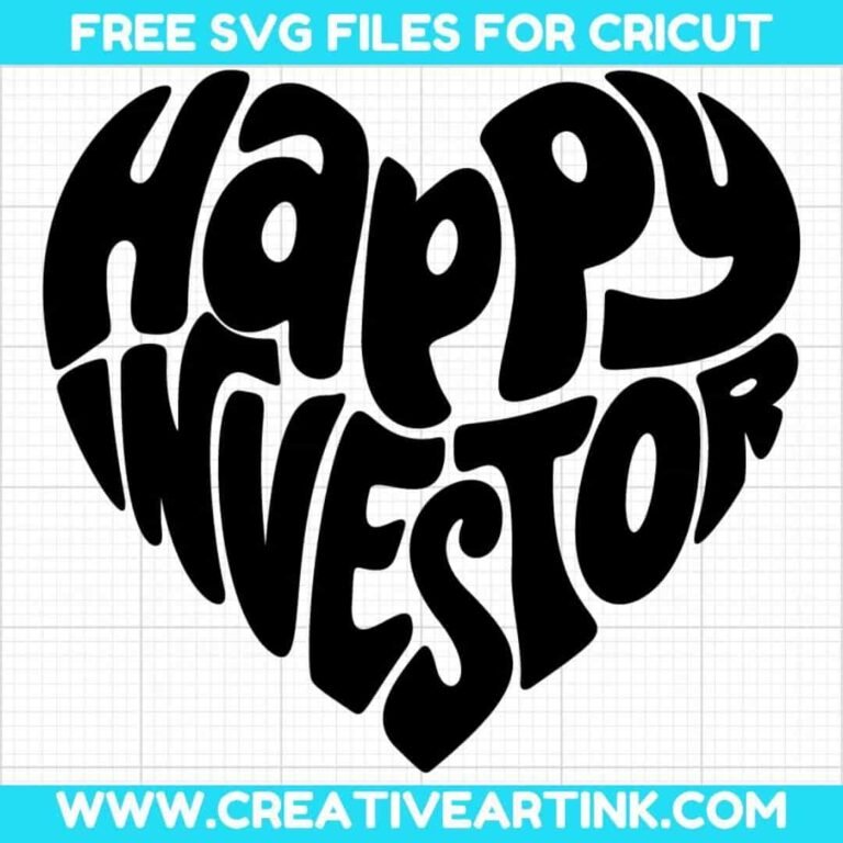 Happy Investor SVG cut file for cricut