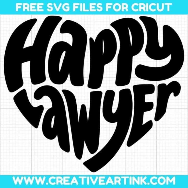 Happy Lawyer SVG cut file for cricut