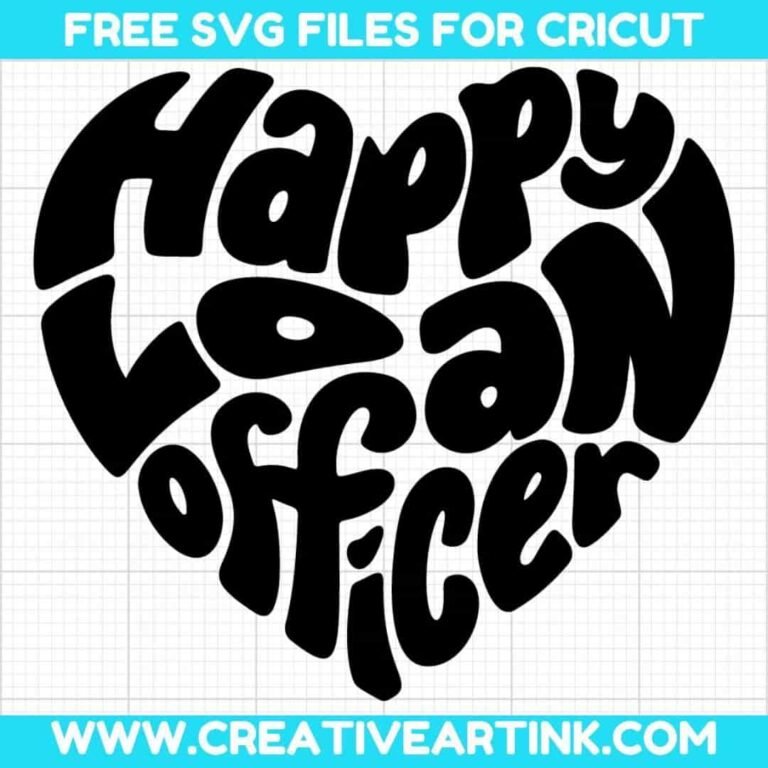 Happy Loan Officer SVG cut file for cricut