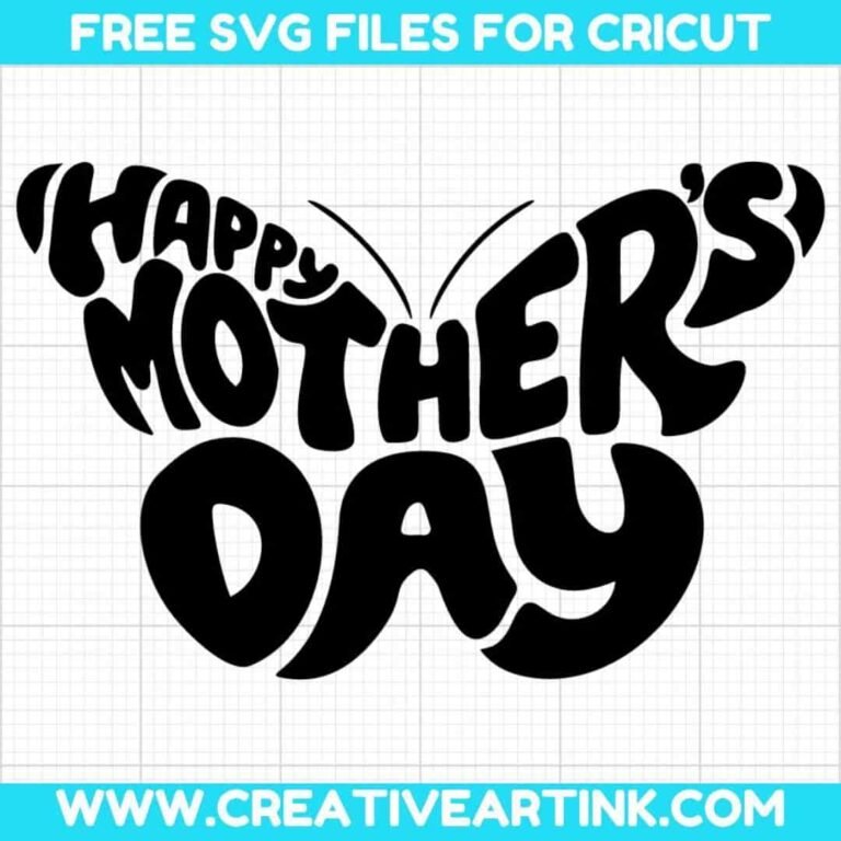 Happy Mother's Day SVG cut file for cricut