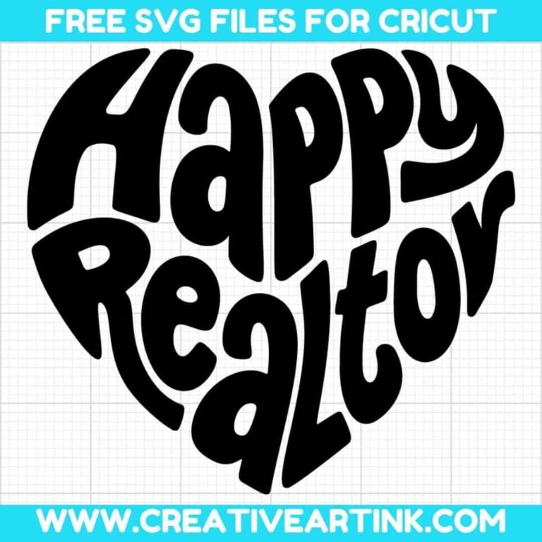 Happy Realtor SVG cut file for cricut