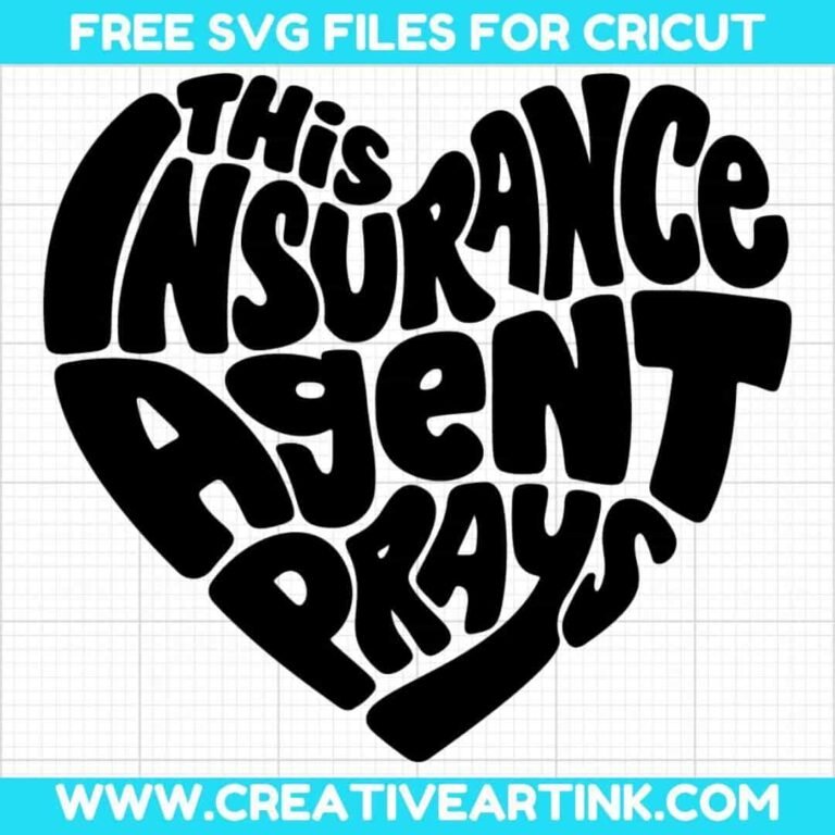 This Insurance Agent Prays SVG cut file for cricut