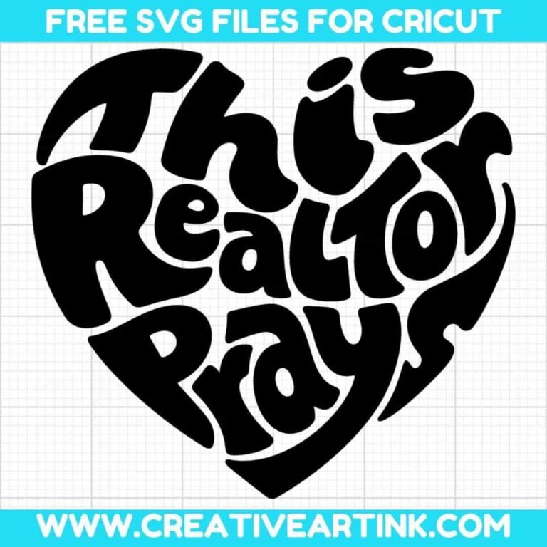 This Realtor Prays SVG cut file for cricut