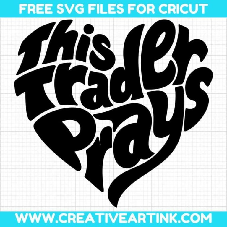 This Trader Prays SVG cut file for cricut