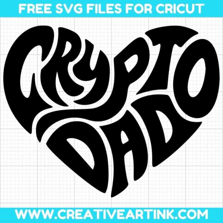 Crypto Dad SVG cut file for cricut